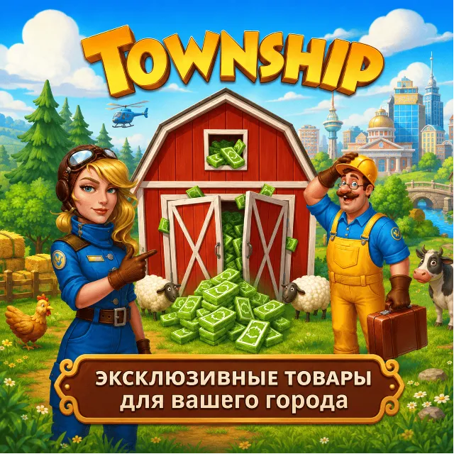 Township | Банкноты | ЗОЛОТОЙ ПРОПУСК | Акции | Донат 24/7 | iOS|Android