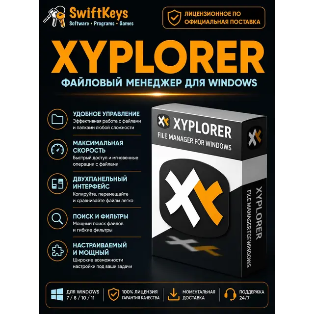 Xyplorer - File Manager / Файловый менеджер для Windows / Бессрочный ключ