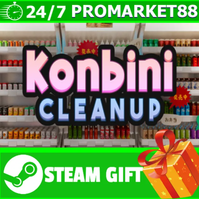 ️ВСЕ СТРАНЫ+РОССИЯ Konbini Cleanup STEAM GIFT