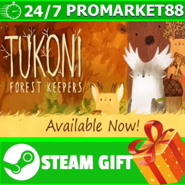️ВСЕ СТРАНЫ Tukoni: Forest Keepers STEAM GIFT