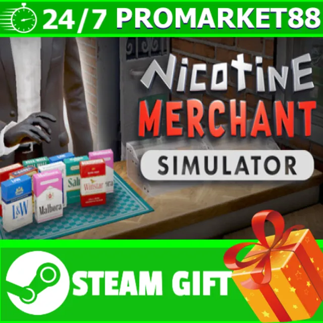️ВСЕ СТРАНЫ+РОССИЯ️ Nicotine Merchant Simulator STEAM