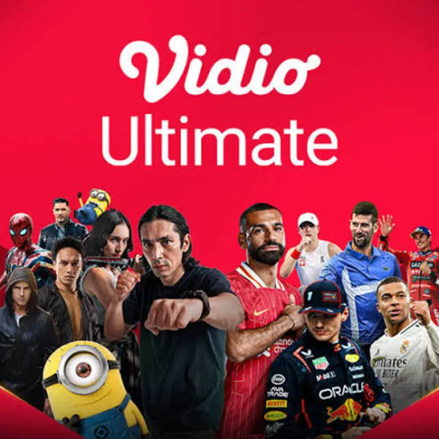 Подписка Vidio Ultimate | 1–12 месяцев | Включая Премьер-лигу