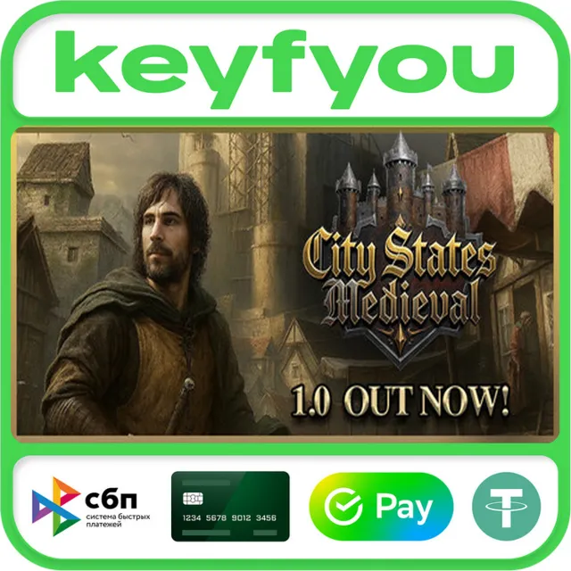 City States: Medieval / STEAM КЛЮЧ 🔥