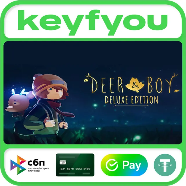 Deer &amp; Boy - Deluxe Edition / STEAM КЛЮЧ 🔥