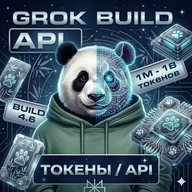 API | GROK BUILD 4.7 • 4.6 • 4.5 &amp; CLI | МГНОВЕННАЯ ДОСТАВКА | 1M-1B |