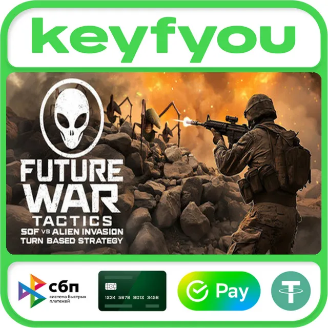 Future War Tactics: SOF vs Alien Invasion – Turn-Based Strategy / STEAM GLOBAL КЛЮЧ�