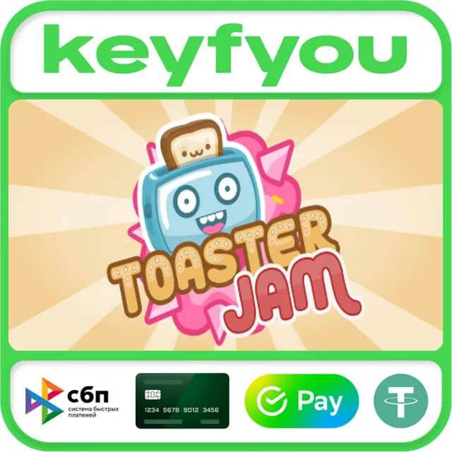 Toaster Jam / STEAM GLOBAL КЛЮЧ 🔥