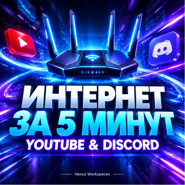 Оптимизация сети: Стабильный Интернет, YouTube, Discord 2026
