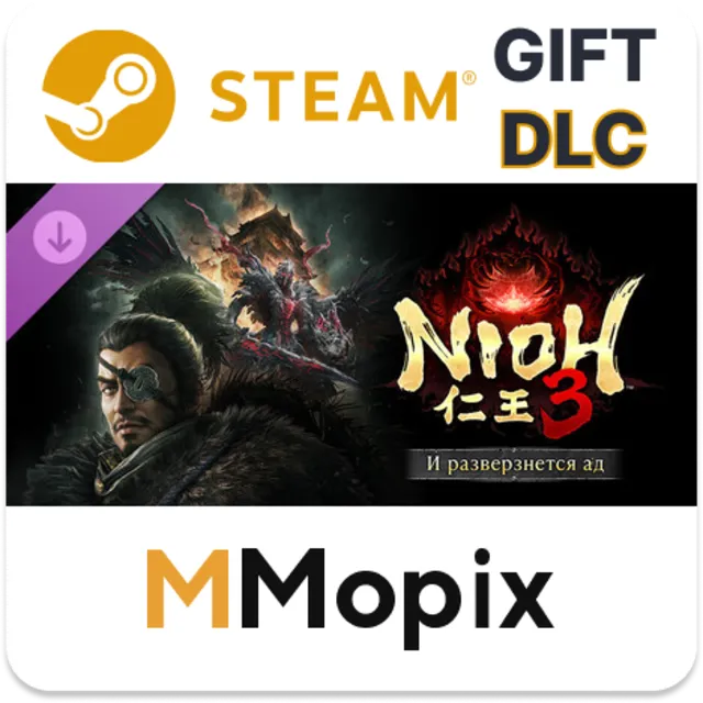 Nioh 3 И разверзнется ад STEAM DLC RU KZ UA BY TR AR СНГ Автодоставка