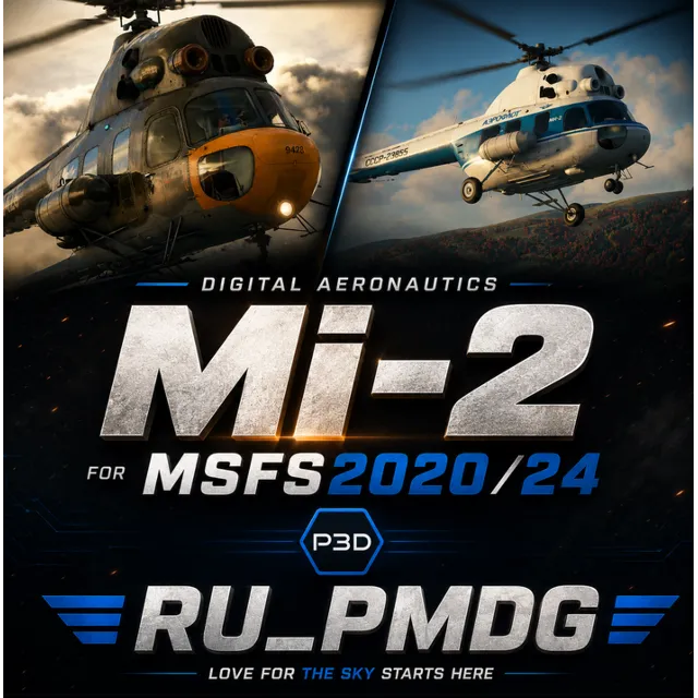 DIGITAL AERONAUTICS - MI-2 HOPLITE for MSFS2020/24