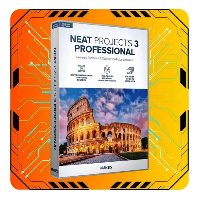 Franzis NEAT projects 3 professional Серийный номер