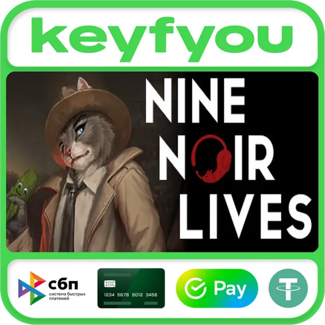Nine Noir Lives / STEAM GLOBAL КЛЮЧ 🔥
