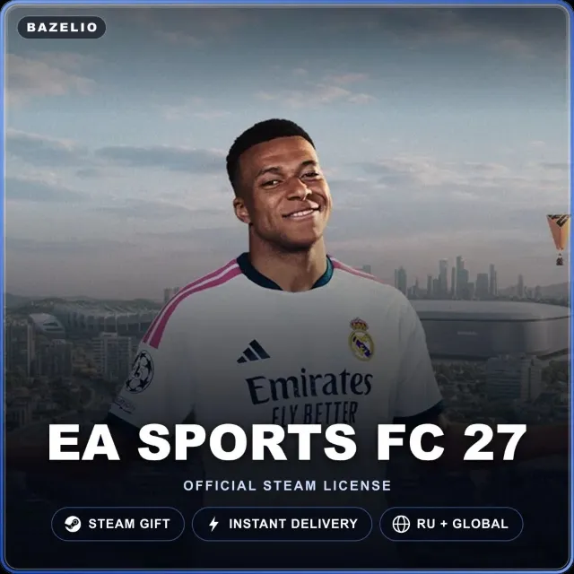 EA SPORTS FC 27 Standard — предзаказ PS5 · Украина / США / Индия / Турция