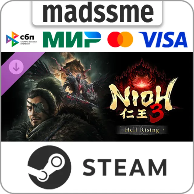 Nioh 3 Hell Rising * RU/KZ/СНГ/TR/CN/AR/IN/BR * DLC * STEAM 🚀 АВТОДОСТАВКА