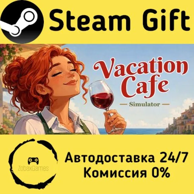 🚀 Vacation Cafe Simulator 🤖 Steam Gift Россия ⚡ мгновенно
