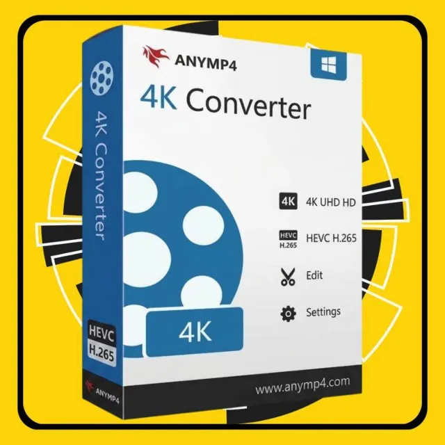 AnyMP4 4K Converter Код регистрации на 1 год