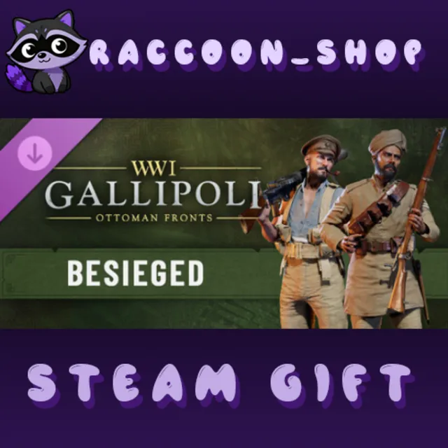 Gallipoli - Besieged Pack DLC * STEAM RU*KZ*UA*СНГ🔥