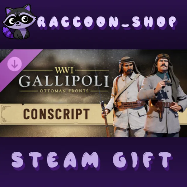 Gallipoli - Conscript Pack DLC * STEAM RU*KZ*UA*СНГ🔥