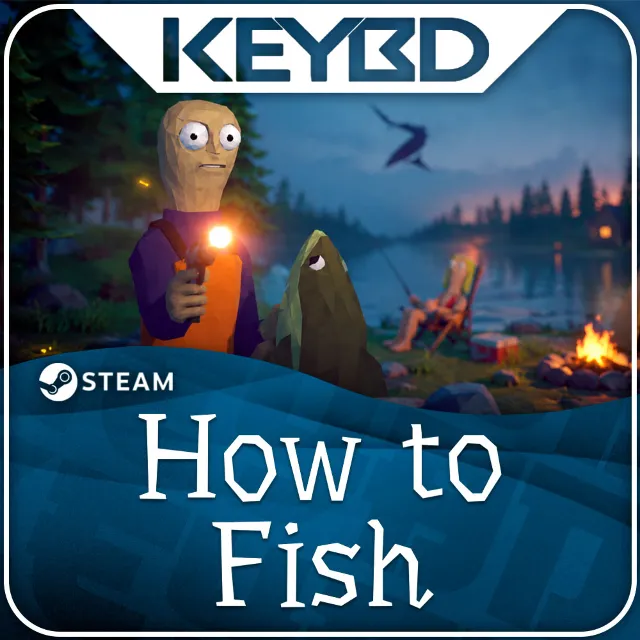 How to Fish +ВЫБОР РЕГИОНА · STEAM RU · АВТО