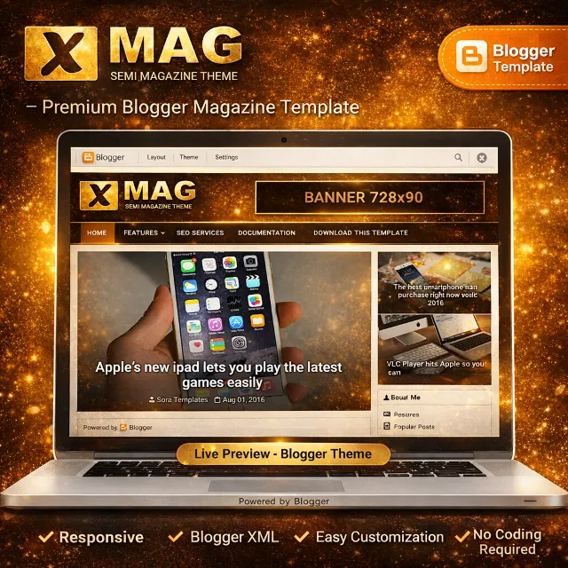 Шаблон X-Mag: Лучшая SEO-оптимизированная журнальная тема