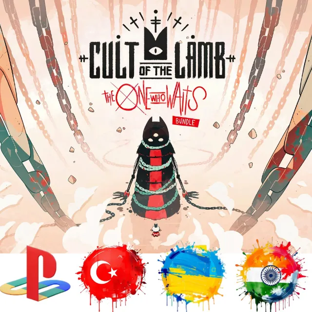 Cult of the Lamb The One Who Waits PS4/PS5/ТУРЦИЯ/УКРАИНА/ИНДИЯ/PS