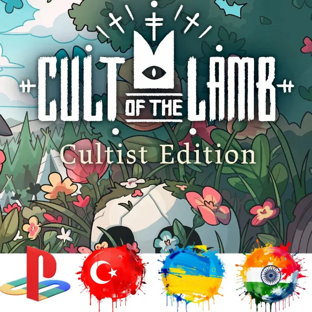Cult of the Lamb Cultist Edition PS4/PS5/ТУРЦИЯ/УКРАИНА/ИНДИЯ/PS