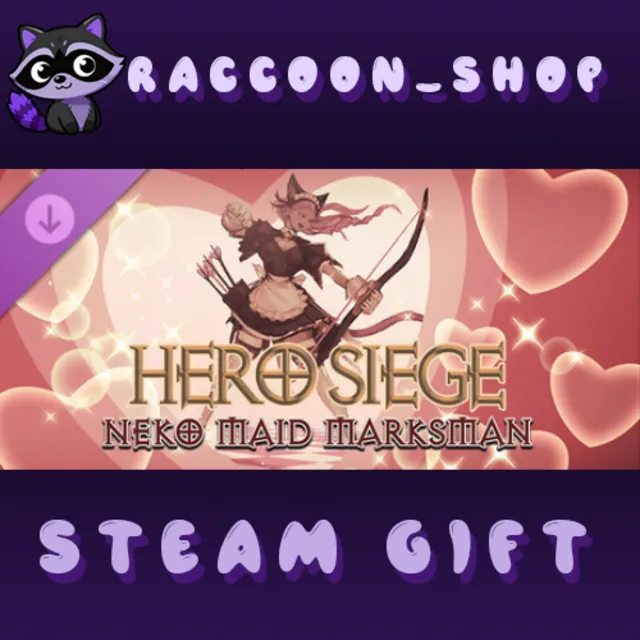 Hero Siege - Neko Maid Marksman (Skin) DLC