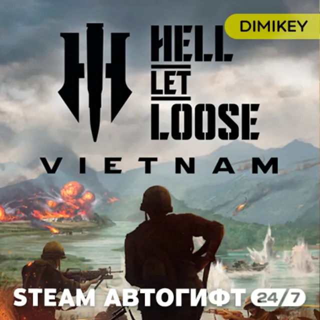 🟨 Hell Let Loose: Vietnam - Standard Edition Автогифт RU/UA