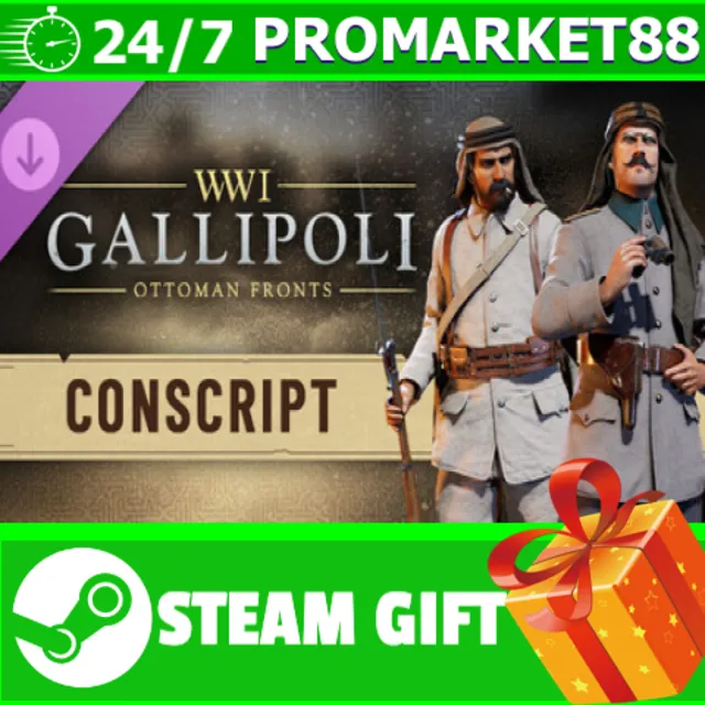 ️ВСЕ СТРАНЫ+РОССИЯ️ Gallipoli - Conscript Pack STEAM