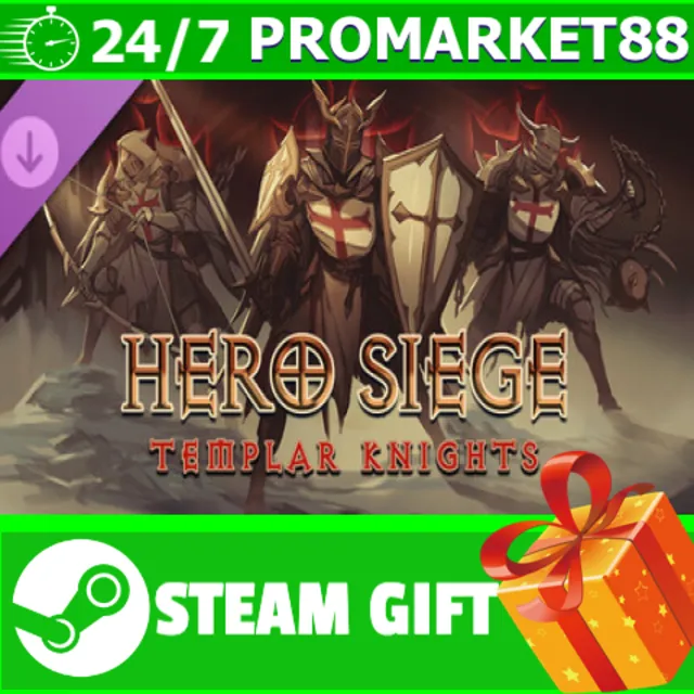 ️ВСЕ СТРАНЫ️ Hero Siege - Templar Knights (Skin) STEAM