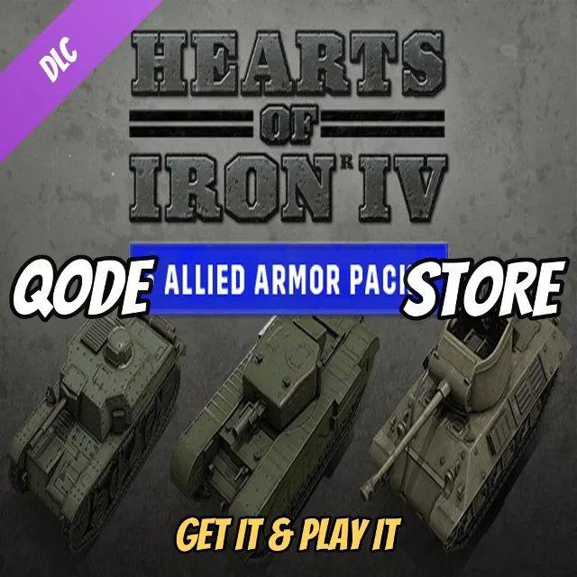 Hearts of Iron IV - Allied Armor [DLC] STEAM KEY [CIS/RU]