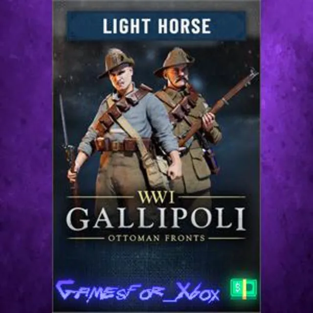 ☀️Gallipoli - Light Horse Pack XBOX DLC