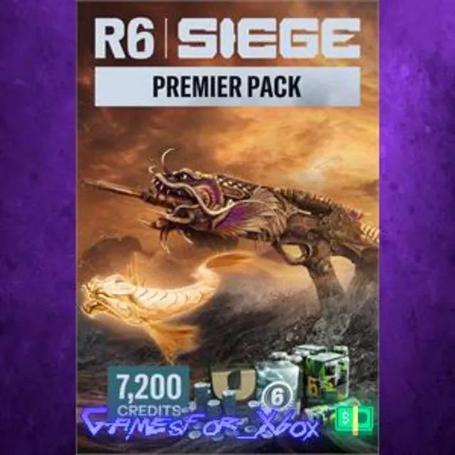 ☀️7,200 Premier Pack - Rainbow Six Siege XBOX DLC