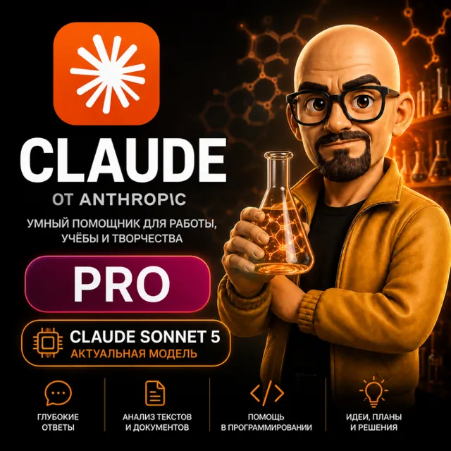 Подписка Claude PRO | Клауд PRO