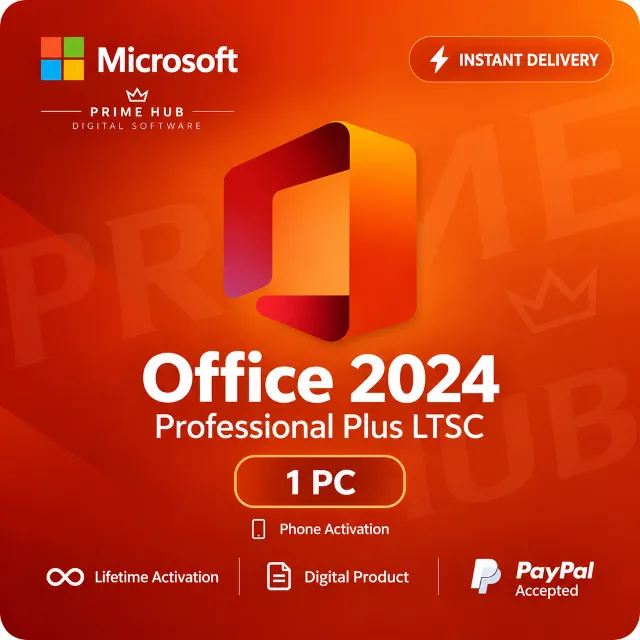 Office 2024 Pro Plus LTSC | 1 ПК | Активация по телефону | Мгновенно