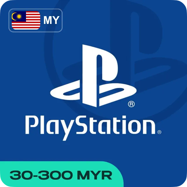 КАРТА PLAYSTATION PSN (МАЛАЙЗИЯ 30–300 MYR)
