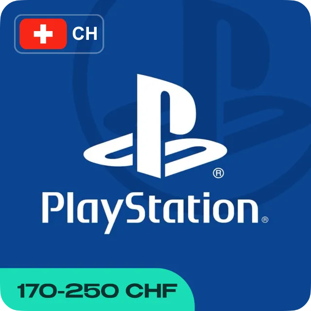 КАРТА PLAYSTATION PSN (ШВЕЙЦАРИЯ 10–250 CHF)