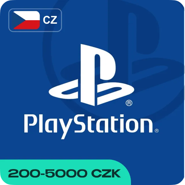 КАРТА PLAYSTATION PSN (ЧЕХИЯ 200-5000 CZK)