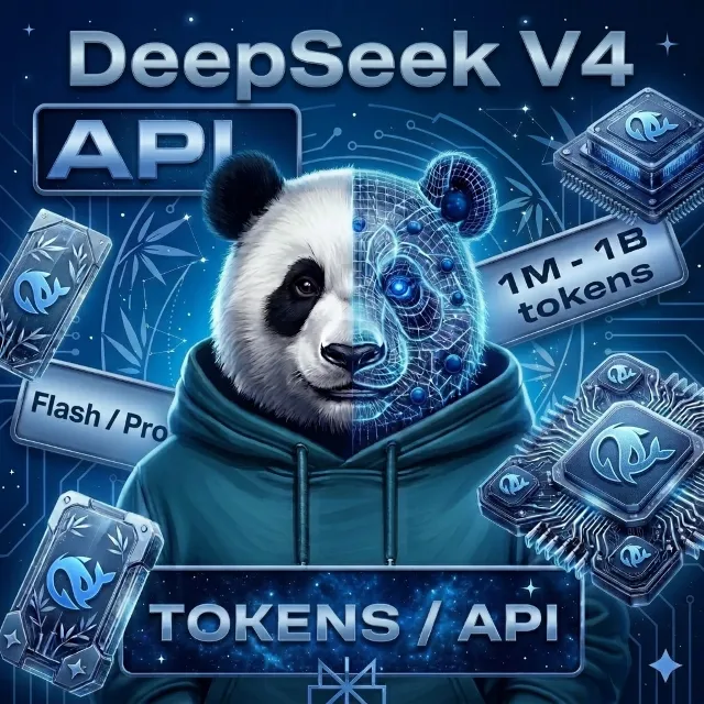 API | DEEPSEEK V4.1 • 4 PRO • FLASH VISION EXP • FLASH | АВТО ДОСТАВКА | 1M-1B