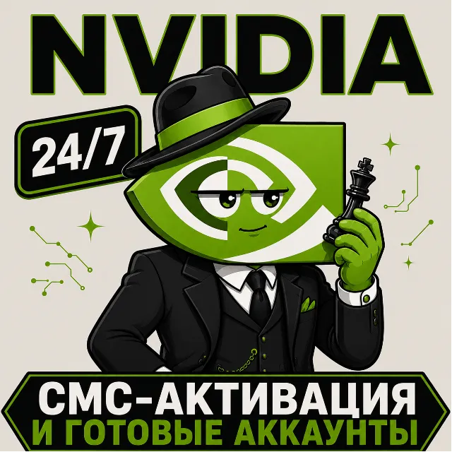 NVIDIA BUILD | СМС-АКТИВАЦИЯ (24/7 АВТО) И ГОТОВЫЕ АККАУНТЫ | NIM API | ГАРАНТИЯ