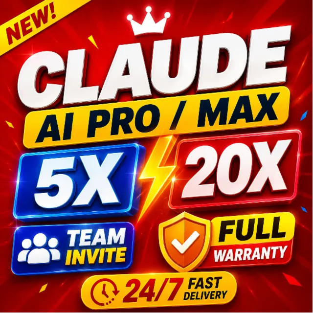 [24/7] Claude AI Pro | Max 5X / 20X | Официальная платная подписка | Активация/Продле
