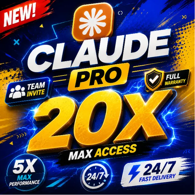 Claude AI PRO / MAX 5X / 20X | Подписка на 1 месяц | Активация и продление