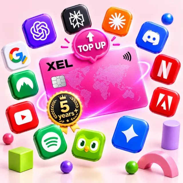 Глобальная Платёжная Карта | Пополняемая | $20-$49 | Apple Pay | Google Pay | ChatGPT