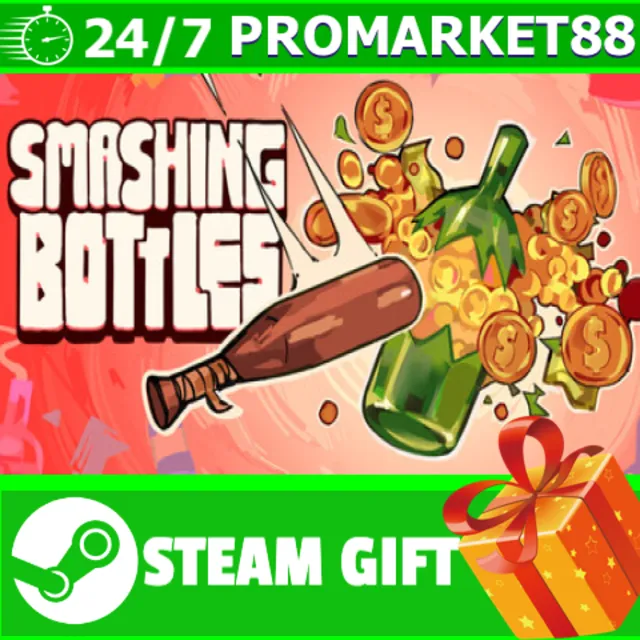 ️ВСЕ СТРАНЫ+РОССИЯ Smashing Bottles STEAM GIFT