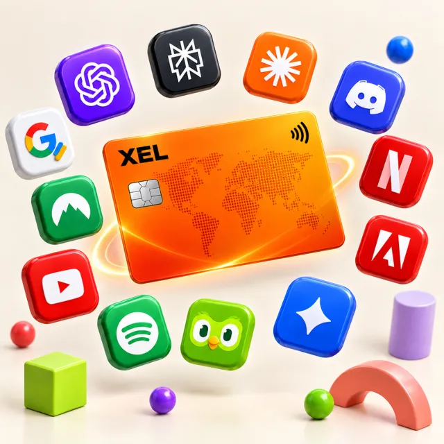 Глобальная Платёжная Карта | Пополняемая | $50-$99 | Apple Pay | Google Pay | Claude