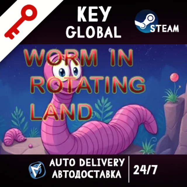 Worm In Rotating Land STEAM KEY GLOBAL
