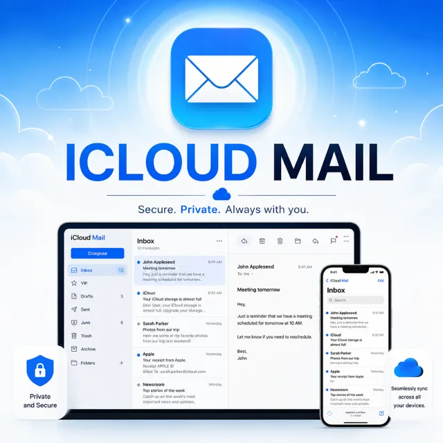 Доступ к электронной почте iCloud | Электронная почта + токен
