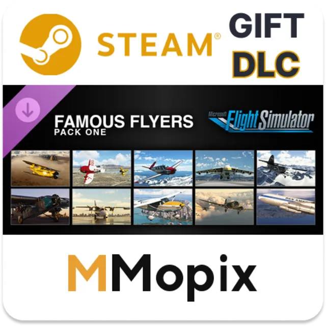 Microsoft Flight Simulator (2020) Famous Flyers Pack 1 STEAM DLC RU KZ UA BY TR AR