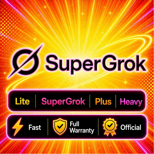 АВТО 24/7 SuperGrok Lite/SuperGrok/Plus/Heavy 5-7D-1-12 месяц | Счет |Private | Fast