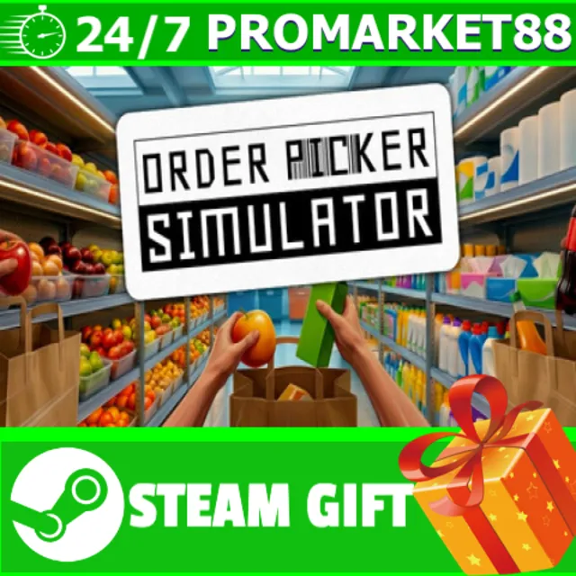 ️ВСЕ СТРАНЫ+РОССИЯ Order Picker Simulator STEAM GIFT